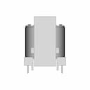 Er53V 9+9 Transformer - Downloadable CAD Representation_90_0_degree_snapshot