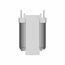 Er42V 7+7 Transformer | High-Quality CAD Model_270_0_degree_snapshot