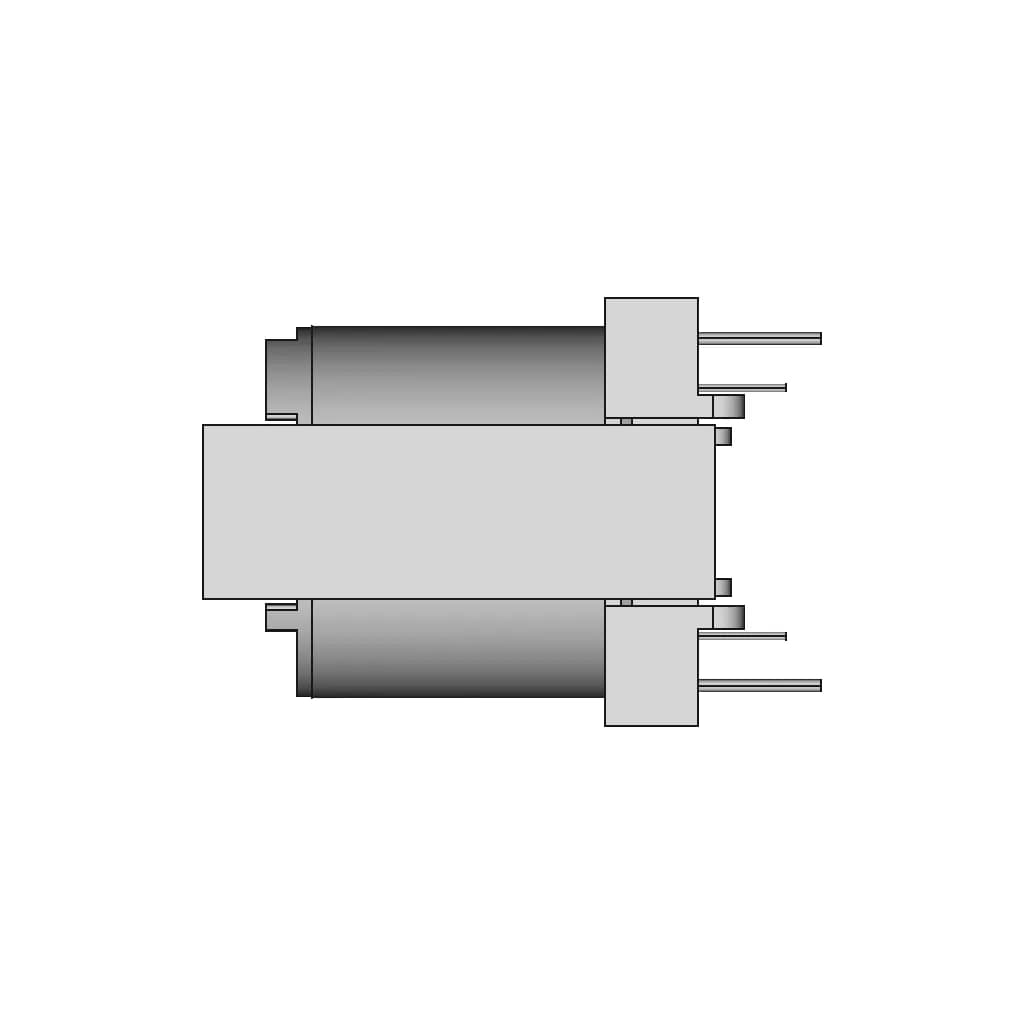 Er3509V 22Pin 22.5X4 Transformer | 3D Engineering Design File_0_90_degree_snapshot