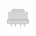 Er28 4+4 Llc Transformer | 3D Engineering Design File_270_0_degree_snapshot