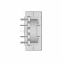 Pot3314V 5+5 Transformer | 3D Engineering Design File_0_270_degree_snapshot