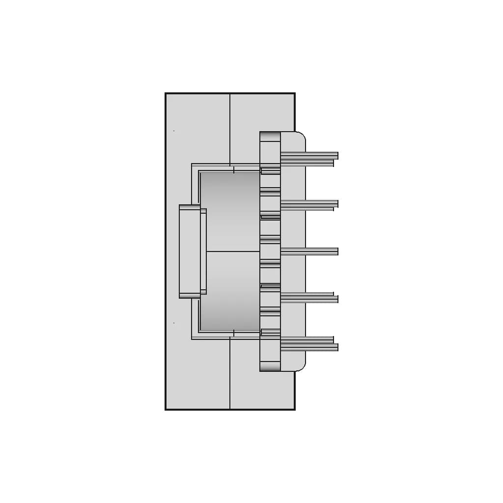 Pot3314V 5+5 Transformer | 3D Engineering Design File_0_90_degree_snapshot