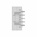 Pot3314V 5+5 Transformer | 3D Engineering Design File_0_90_degree_snapshot