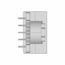 Pot28V 5+5 Transformer - Downloadable CAD Representation_0_270_degree_snapshot