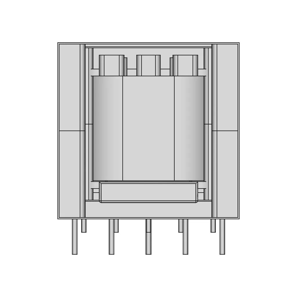 Pz-Epc17 5+0 Transformer - Standard Mechanical Component_90_0_degree_snapshot