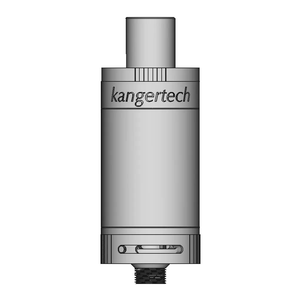 Kanger Toptank Mini With Rba - Downloadable CAD Representation_90_0_degree_snapshot