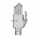 Bioprosthetic Hand | 3D Engineering Design File_0_0_degree_snapshot