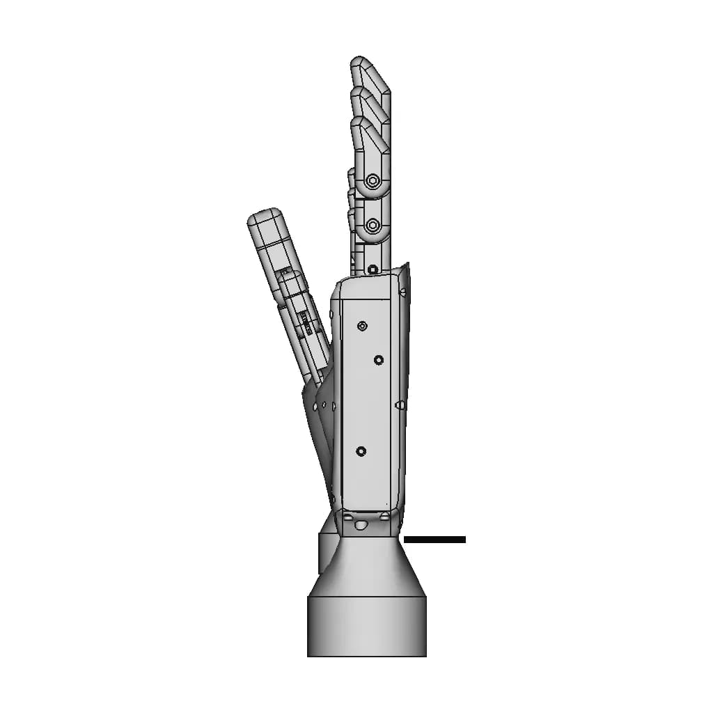Bioprosthetic Hand | 3D Engineering Design File_0_270_degree_snapshot
