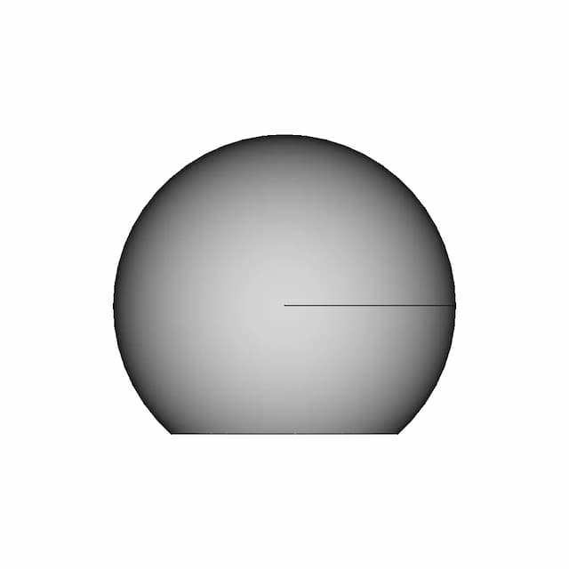 Hip Prosthesis (Circular Stem) - Downloadable CAD Representation