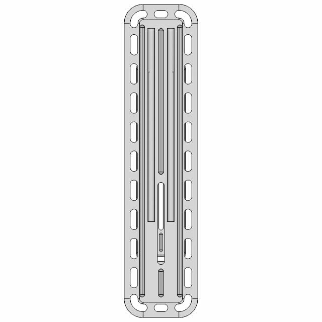 Camilla De Emergencia (Emergency Stretcher) - Downloadable CAD Representation
