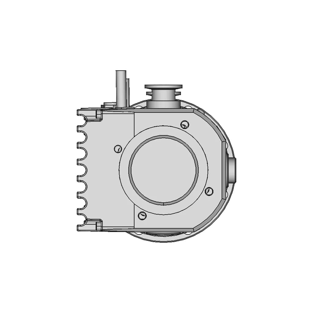 Turbomolecular Pump Next85D | High-Quality CAD Model_270_0_degree_snapshot