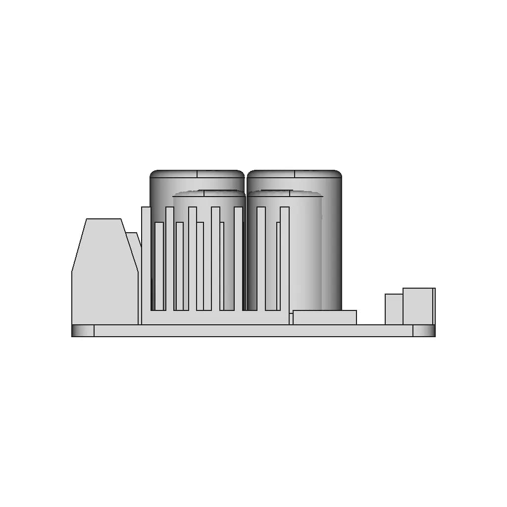 Mellow Fly 24V/48V Hv Tmc5160 Pro | 3D Engineering Design File_0_0_degree_snapshot
