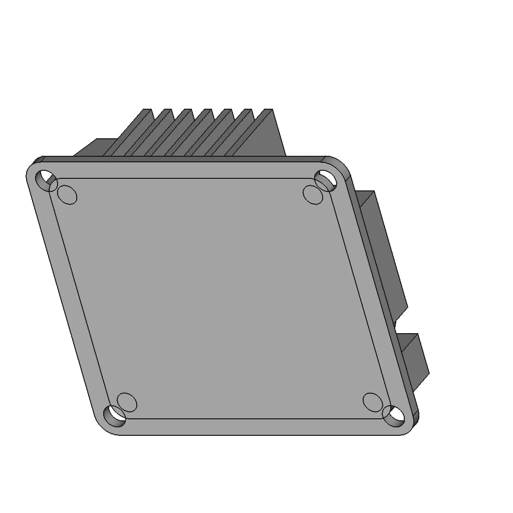 Mellow Fly 24V/48V Hv Tmc5160 Pro | 3D Engineering Design File_60_30_degree_snapshot