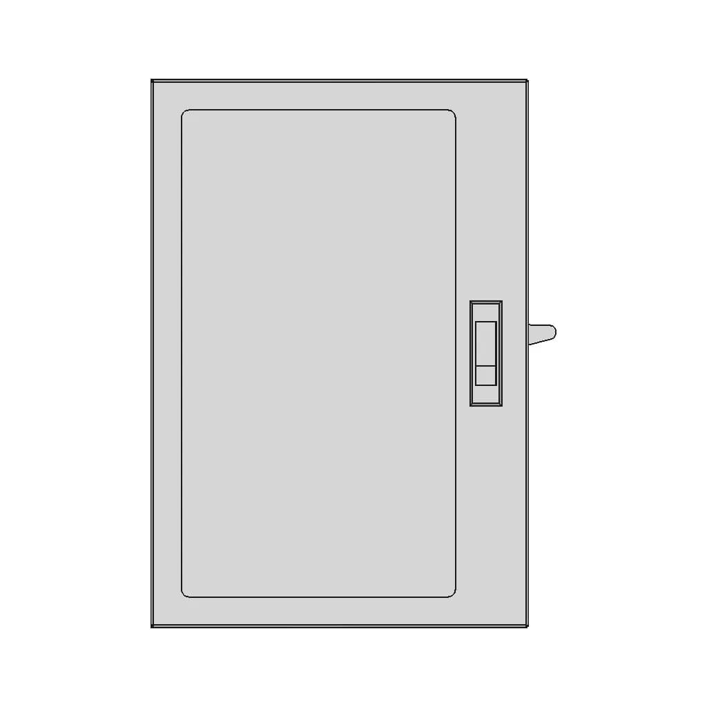 First Aid Kit Enclosure - Standard Mechanical Component_0_0_degree_snapshot