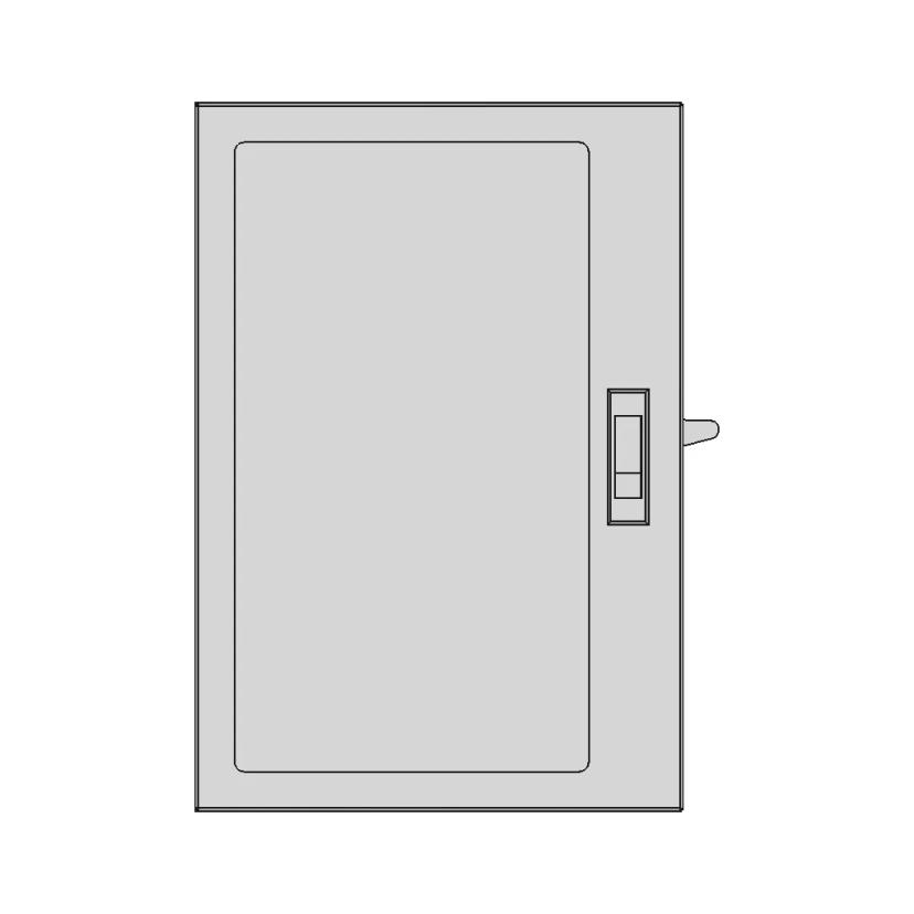 First Aid Kit Enclosure - Standard Mechanical Component