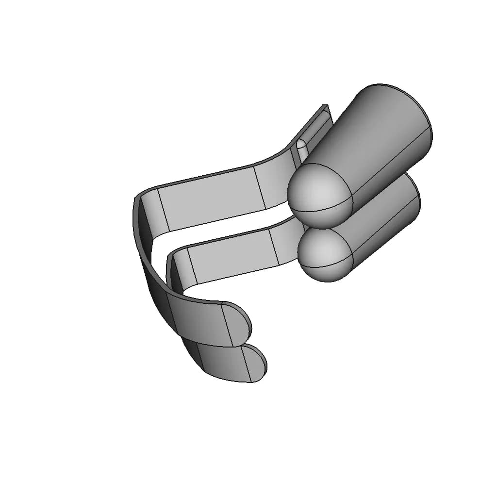 Running Blade | 3D Engineering Design File_60_30_degree_snapshot