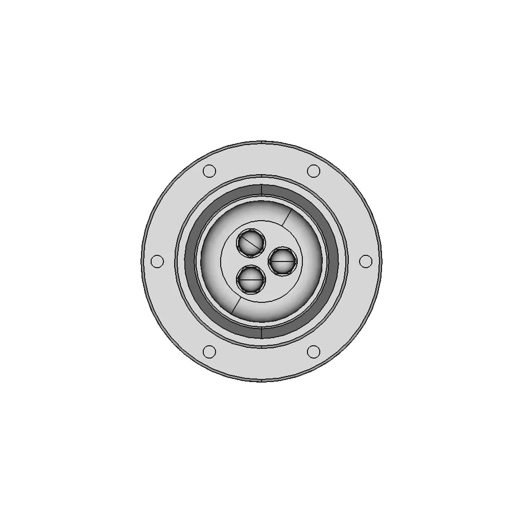 High Voltage Cable Housing - Standard Mechanical Component_90_0_degree_snapshot