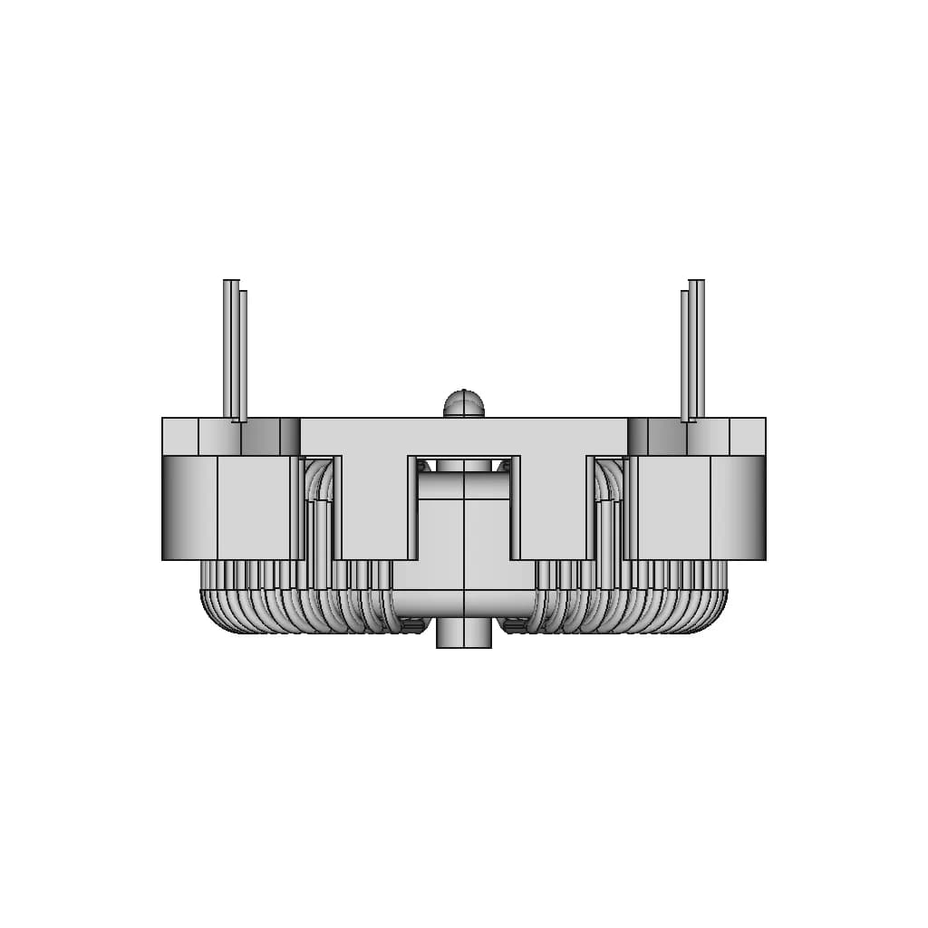 Common Mode Choke Pz-Dbc1717H-202M | 3D Engineering Design File_0_0_degree_snapshot