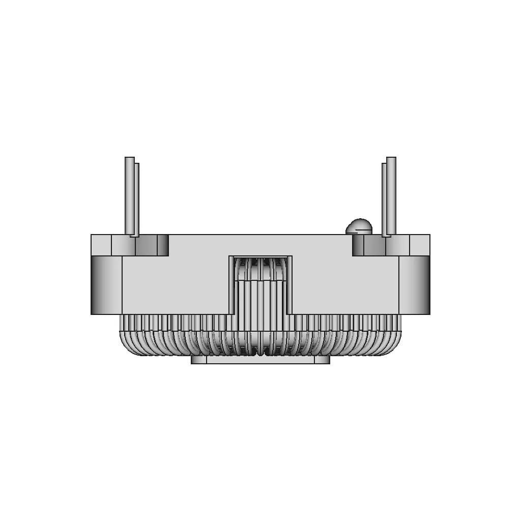 Common Mode Choke Pz-Dbc1717H-202M | 3D Engineering Design File_0_90_degree_snapshot