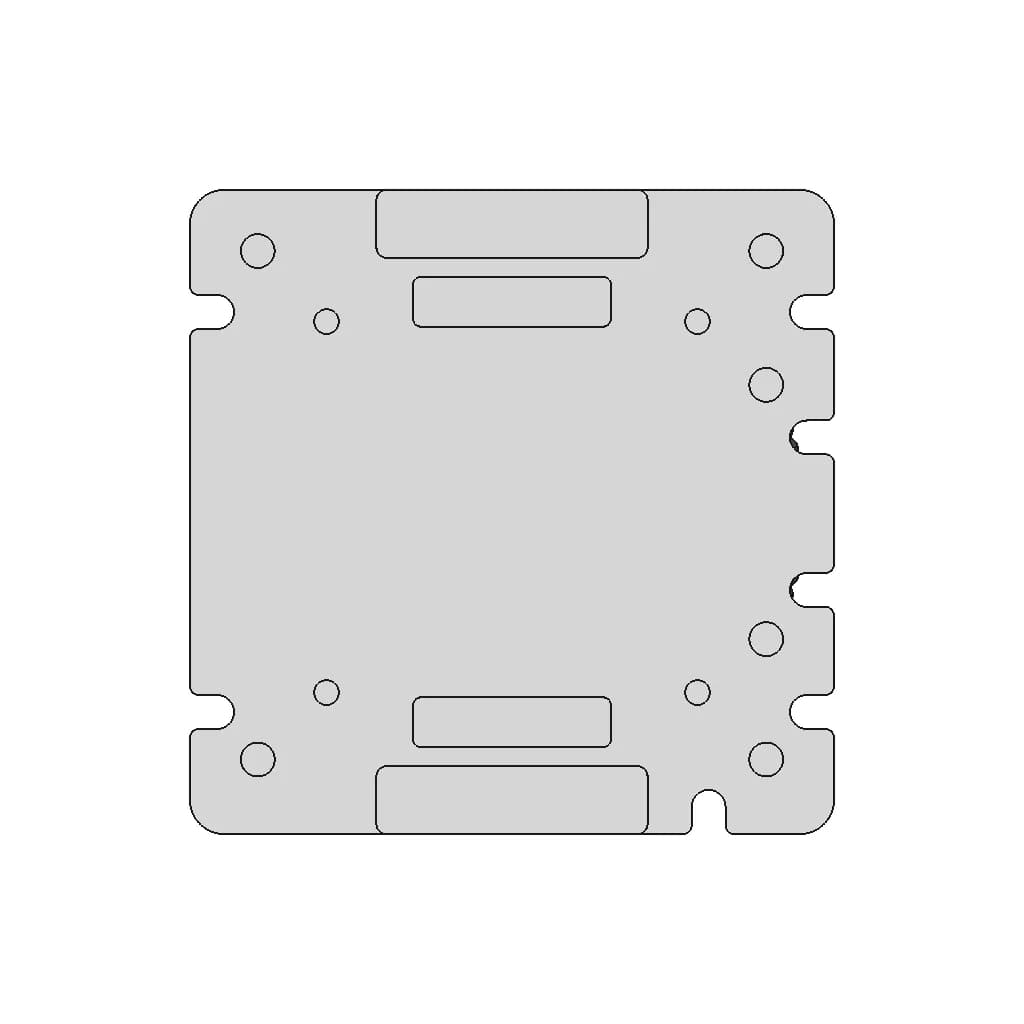 Common Mode Choke Pz-Dbc1515H-152M | High-Quality CAD Model_270_0_degree_snapshot