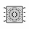 Pzscm1004-501M Smd Common Mode Choke - Downloadable CAD Representation_270_0_degree_snapshot