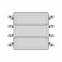 Pzscm1004-501M Smd Common Mode Choke - Downloadable CAD Representation_90_0_degree_snapshot