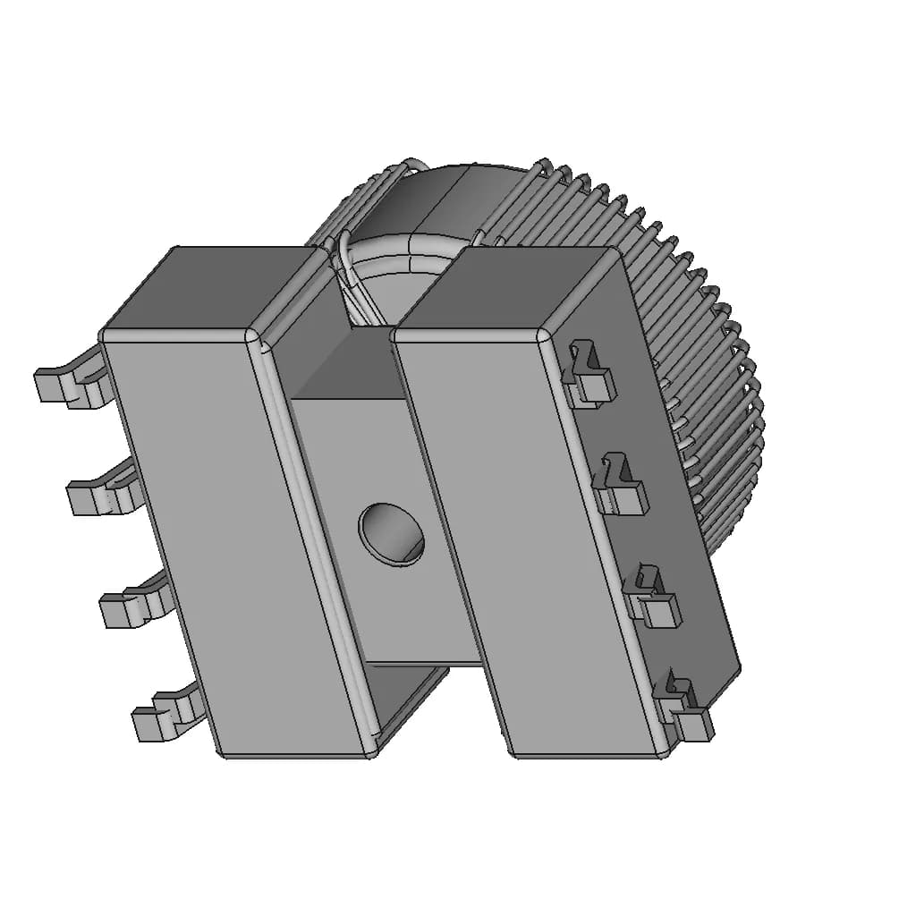 Pz-Scm953-102M Common Mode Choke | 3D Engineering Design File_60_30_degree_snapshot