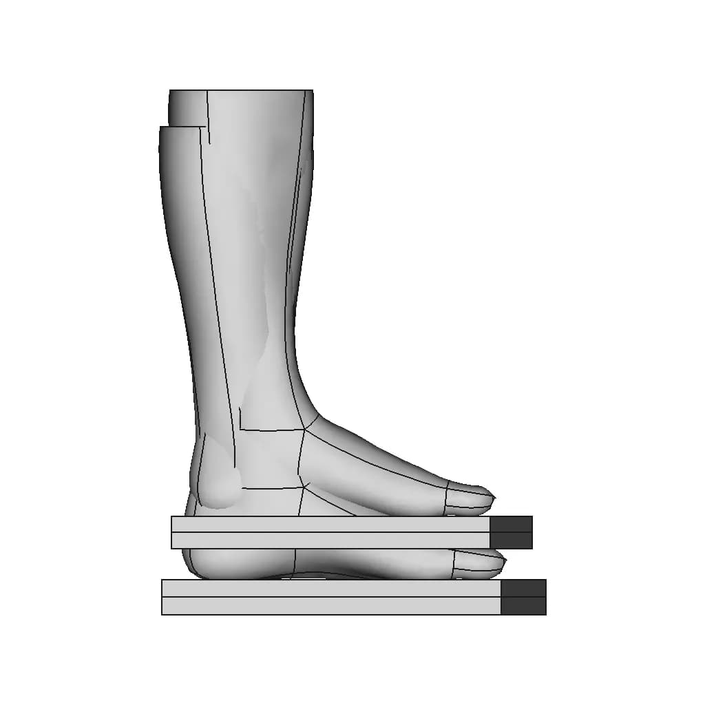 Foot Cad Model - Downloadable CAD Representation_0_270_degree_snapshot