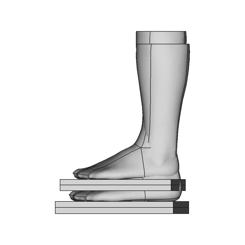 Foot Cad Model - Downloadable CAD Representation_0_90_degree_snapshot