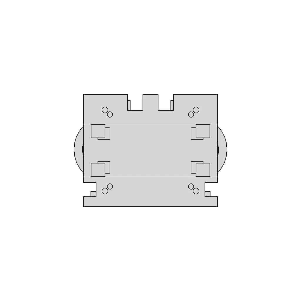 Fq3324V Flat Wire Common Mode Choke - Standard Mechanical Component_270_0_degree_snapshot