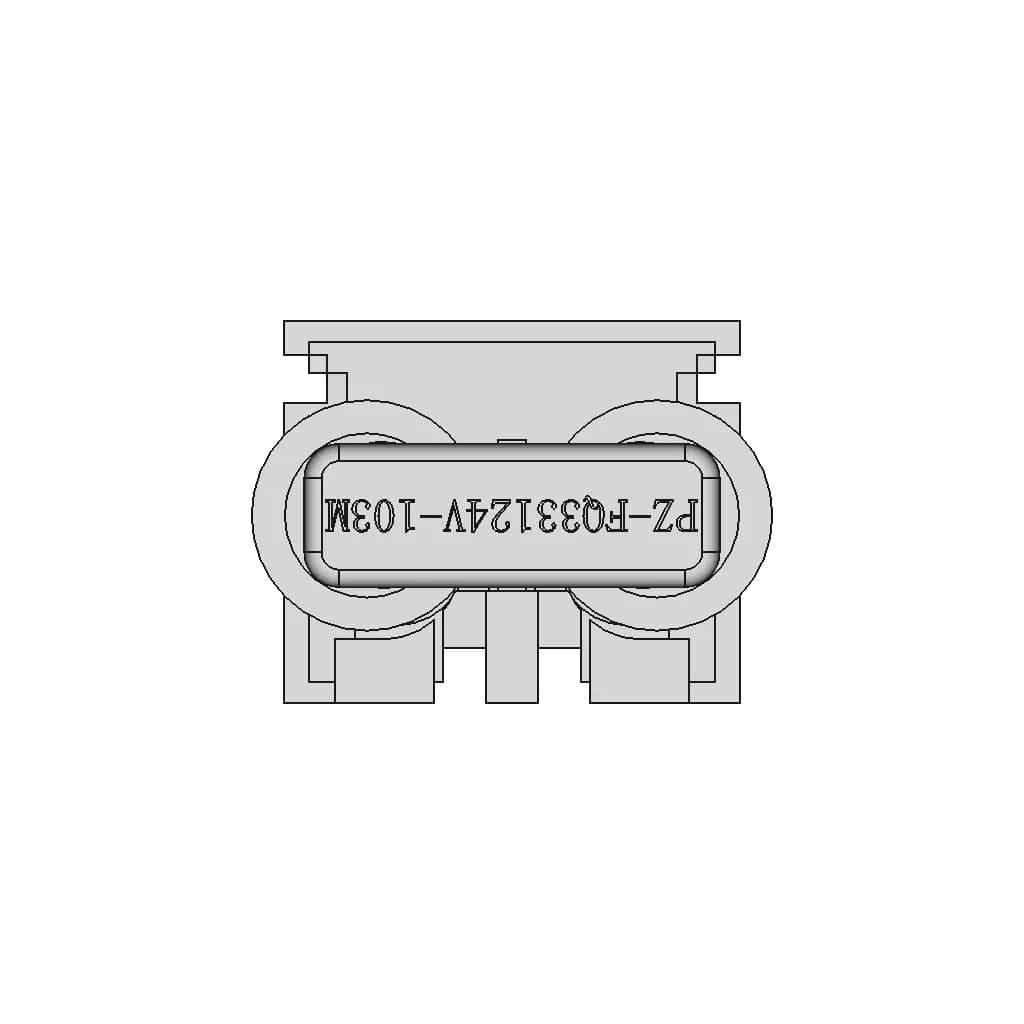 Fq3324V Flat Wire Common Mode Choke - Standard Mechanical Component_90_0_degree_snapshot