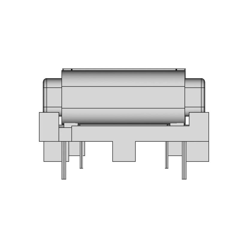 Fq2820H Flat Wire Common Mode Choke | High-Quality CAD Model