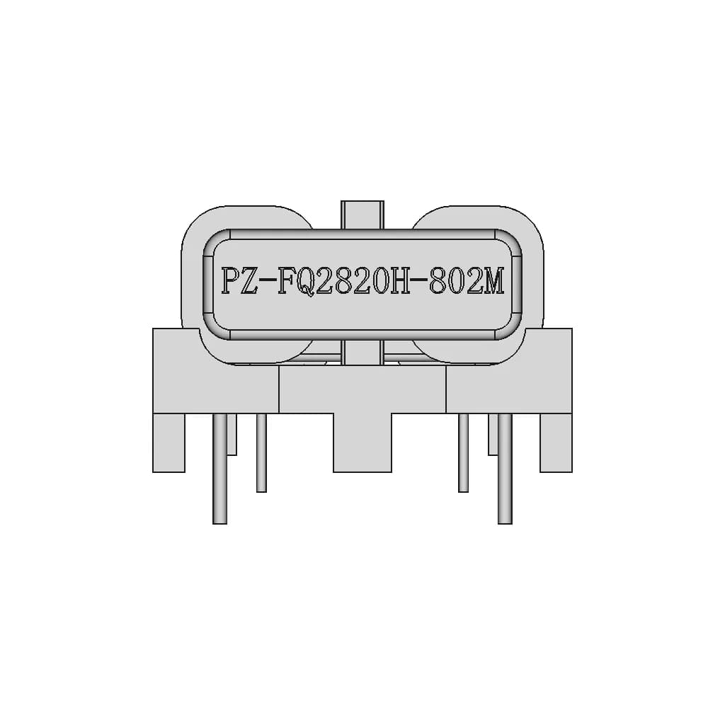 Fq2820H Flat Wire Common Mode Choke | High-Quality CAD Model_0_270_degree_snapshot