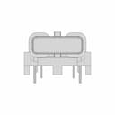 Fq2820H Flat Wire Common Mode Choke | High-Quality CAD Model_0_90_degree_snapshot