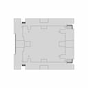 Fq2820H Flat Wire Common Mode Choke | High-Quality CAD Model_90_0_degree_snapshot