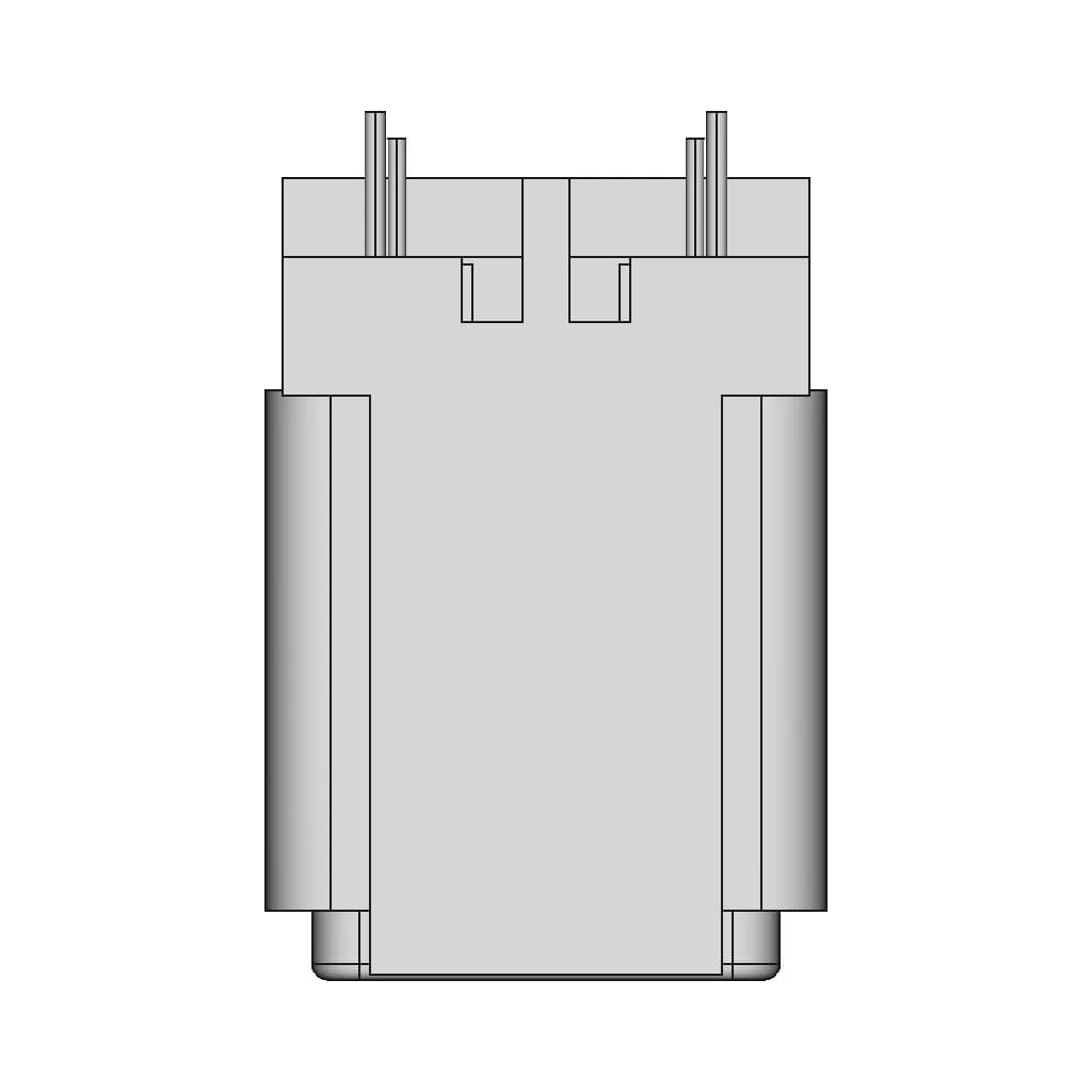 Fq2418V Flat Wire Common Mode Choke - Standard Mechanical Component_0_0_degree_snapshot