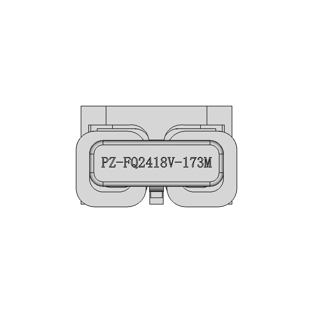 Fq2418V Flat Wire Common Mode Choke - Standard Mechanical Component_90_0_degree_snapshot