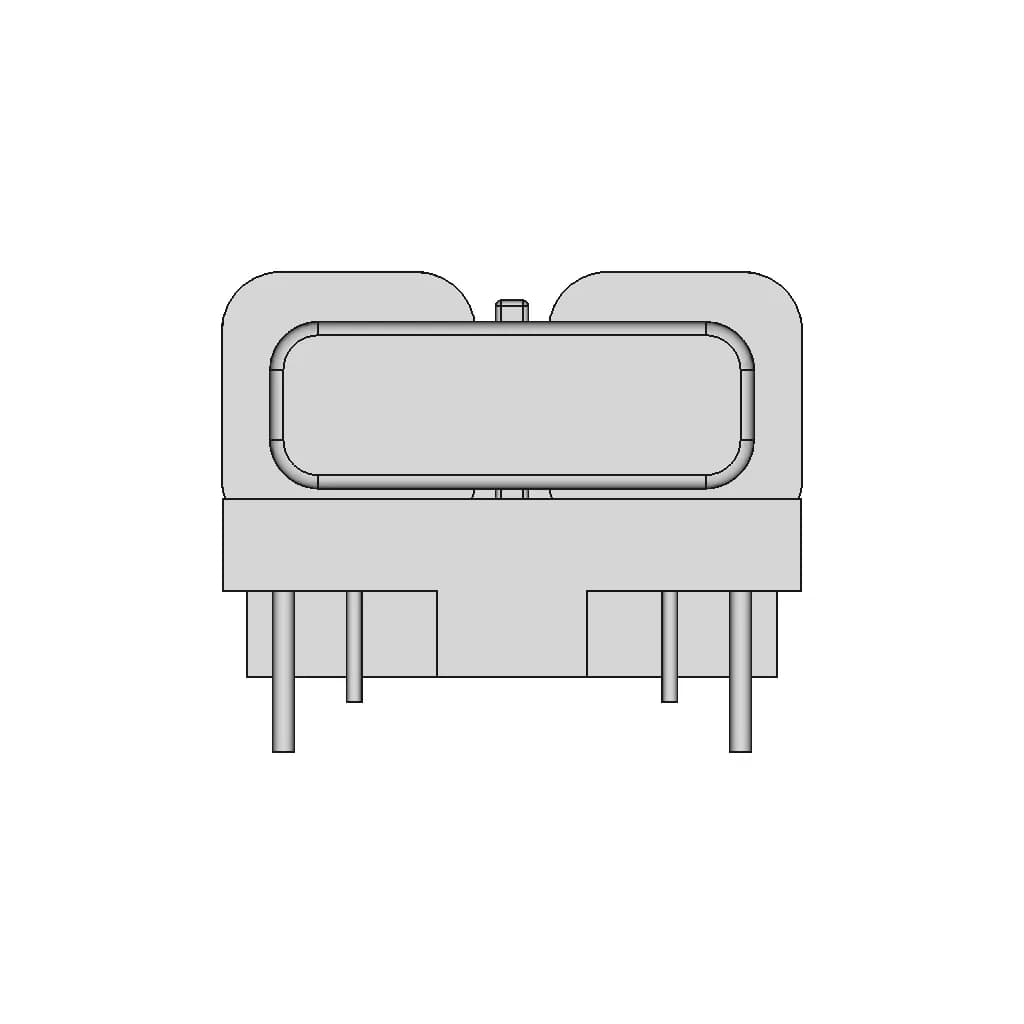 Fq2418H Flat Wire Common Mode Choke - Standard Mechanical Component_0_270_degree_snapshot