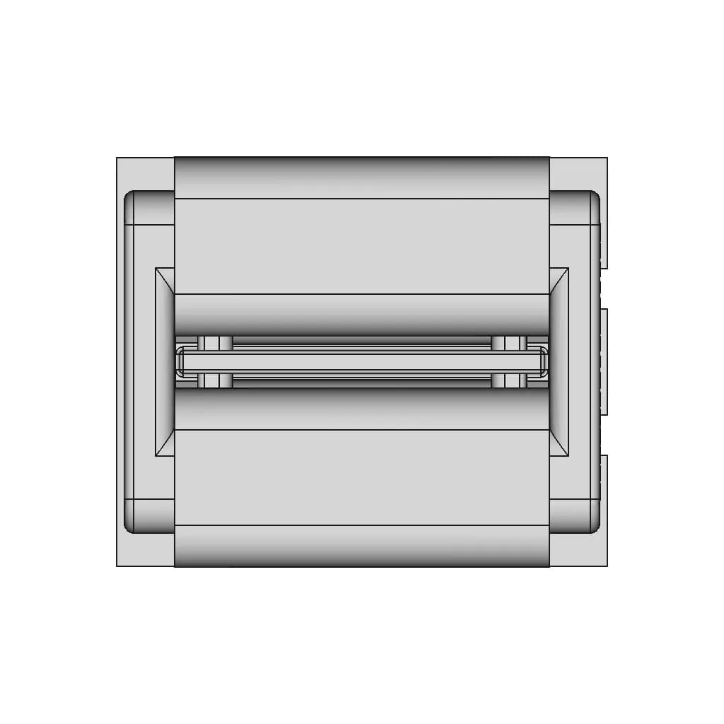 Fq2418H Flat Wire Common Mode Choke - Standard Mechanical Component_270_0_degree_snapshot