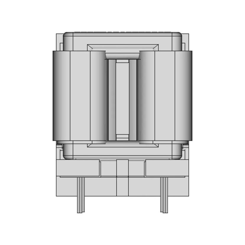 Fq1918V Flat Wire Common Mode Choke | 3D Engineering Design File