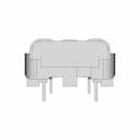Fq1918H Flat Wire Common Mode Choke | 3D Engineering Design File_0_0_degree_snapshot