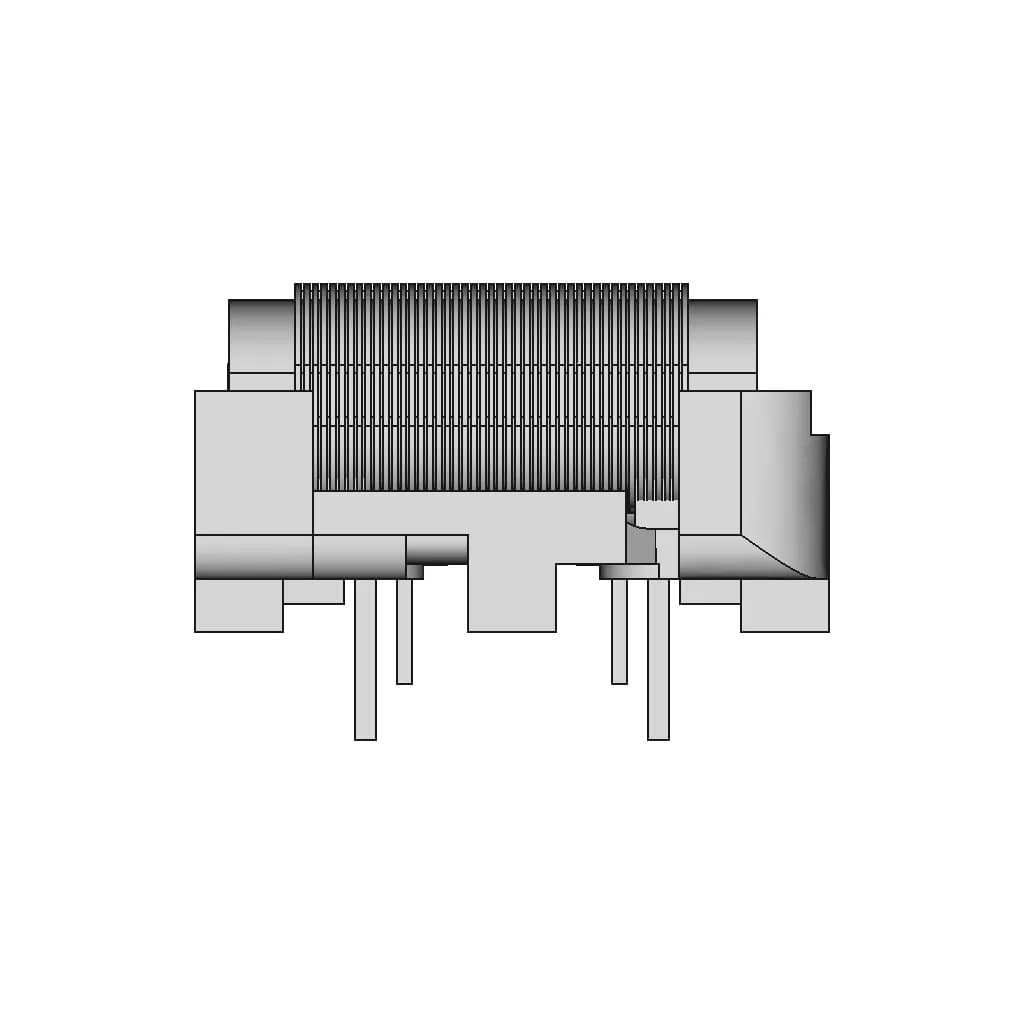 Fq1918H Flat Wire Common Mode Choke | 3D Engineering Design File_0_270_degree_snapshot