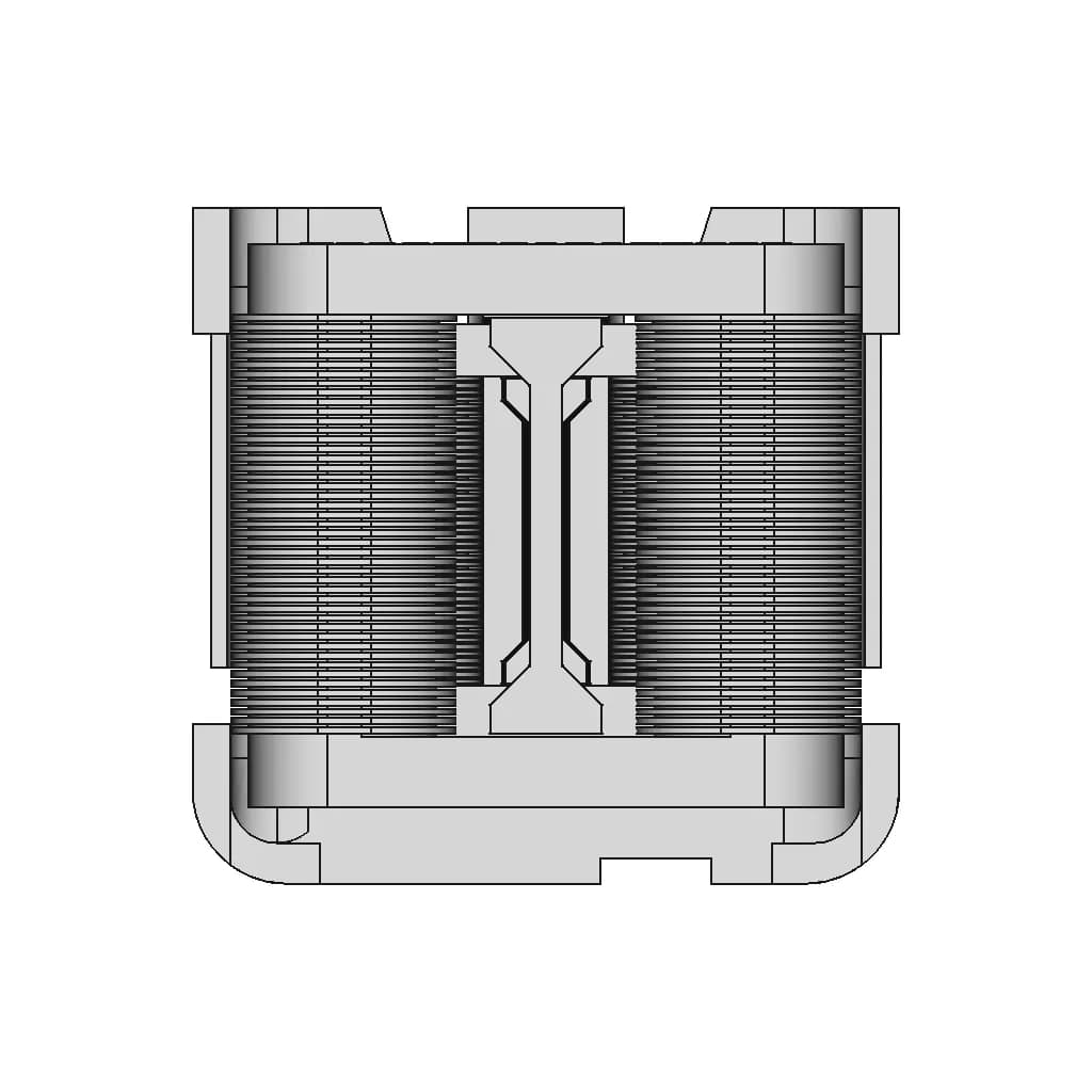 Fq1918H Flat Wire Common Mode Choke | 3D Engineering Design File_270_0_degree_snapshot