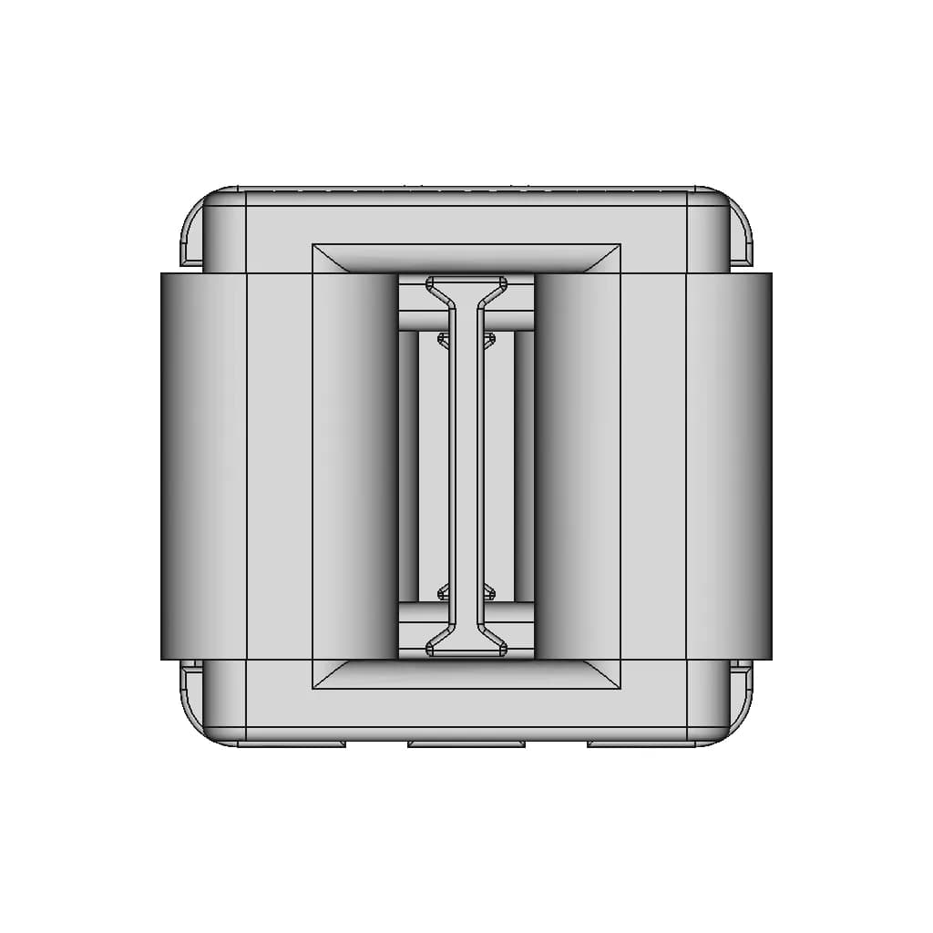 Fq1918Hl Flat Wire Common Mode Choke - Standard Mechanical Component_270_0_degree_snapshot