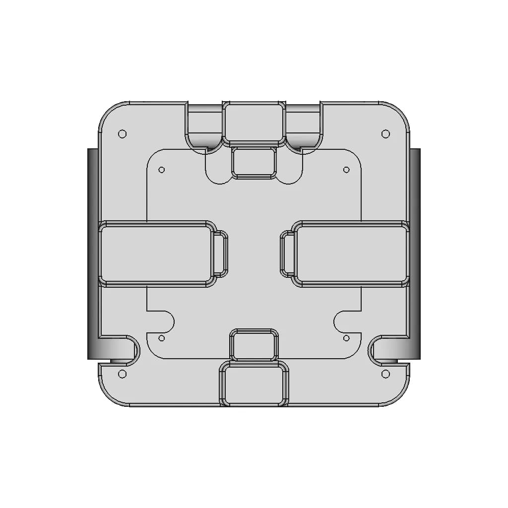 Fq1918Hl Flat Wire Common Mode Choke - Standard Mechanical Component_90_0_degree_snapshot