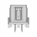 Fq1212Vs Flat Wire Common Mode Choke | High-Quality CAD Model_0_0_degree_snapshot
