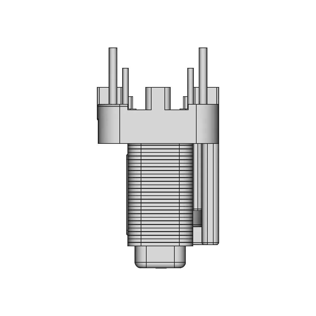 Fq1212Vl Flat Wire Common Mode Choke.Sldprt | High-Quality CAD Model_0_270_degree_snapshot