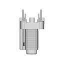 Fq1212Vl Flat Wire Common Mode Choke.Sldprt | High-Quality CAD Model_0_90_degree_snapshot