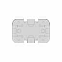 Fq1212Vl Flat Wire Common Mode Choke.Sldprt | High-Quality CAD Model_270_0_degree_snapshot