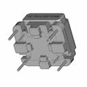 Fq1212H Flat Wire Common Mode Choke | 3D Engineering Design File_60_30_degree_snapshot